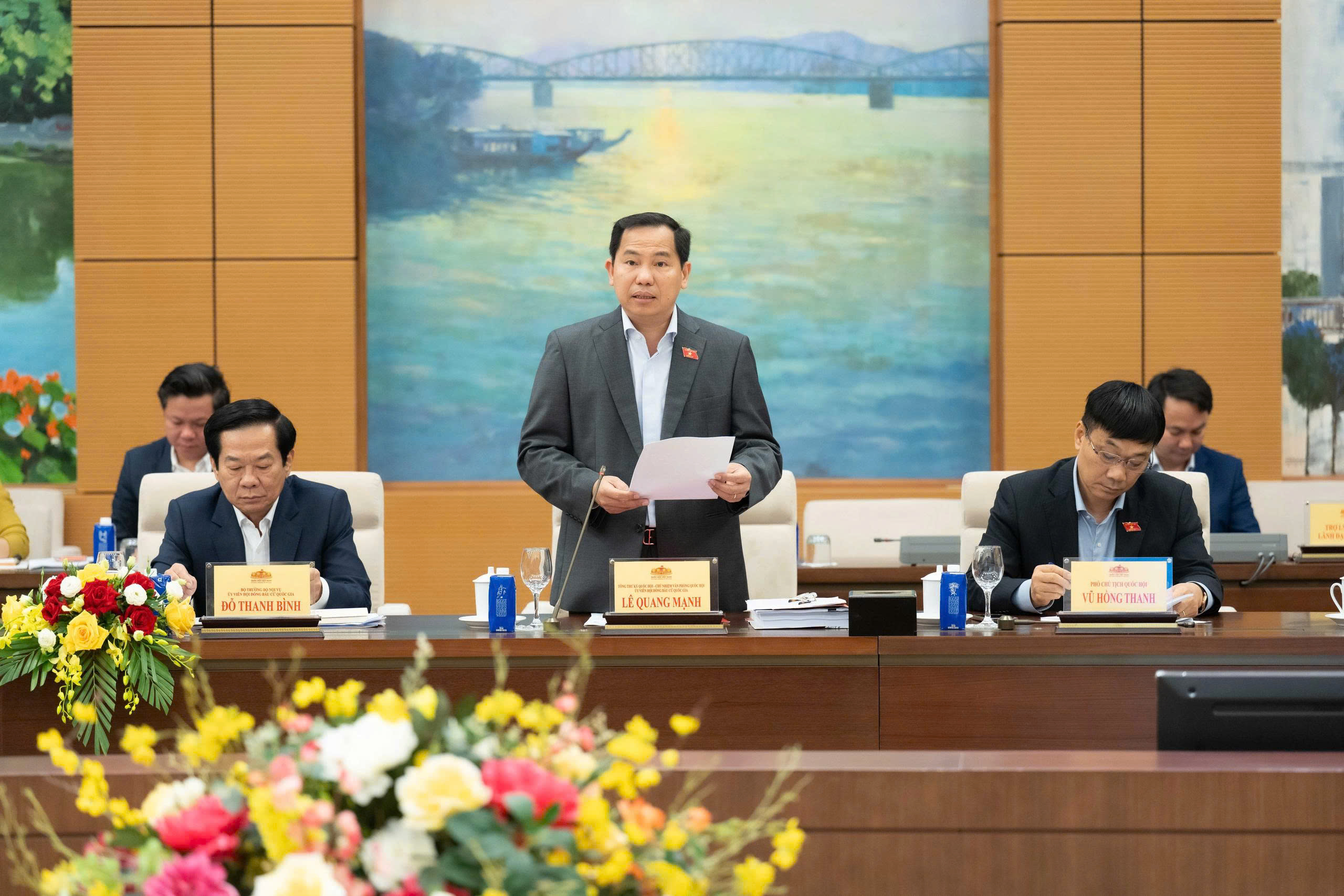 Tổng Thư ký Quốc hội: Công tác chuẩn bị bầu cử triển khai đúng tiến độ