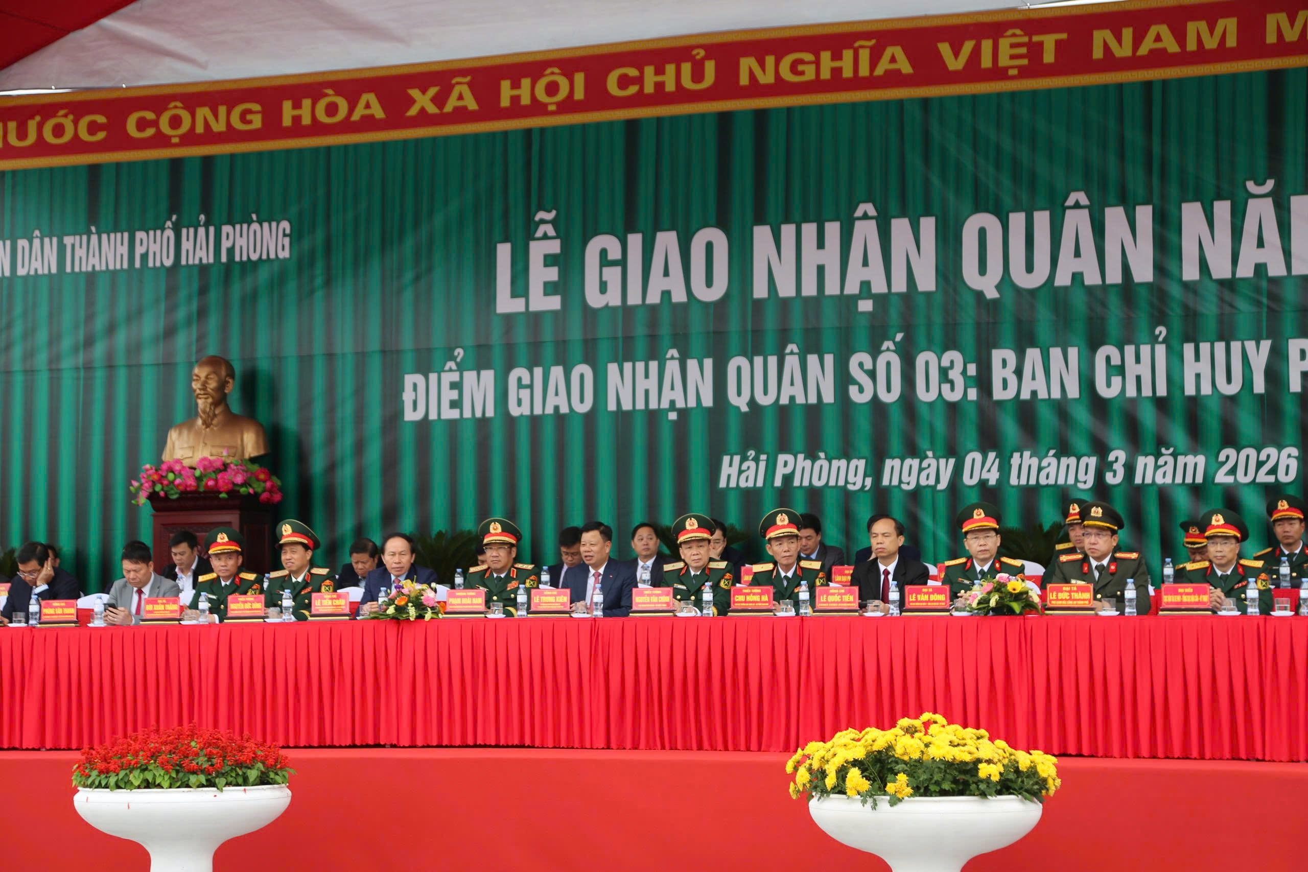 Hải Phòng tăng cường chính sách hậu phương quân đội giao nhận quân 