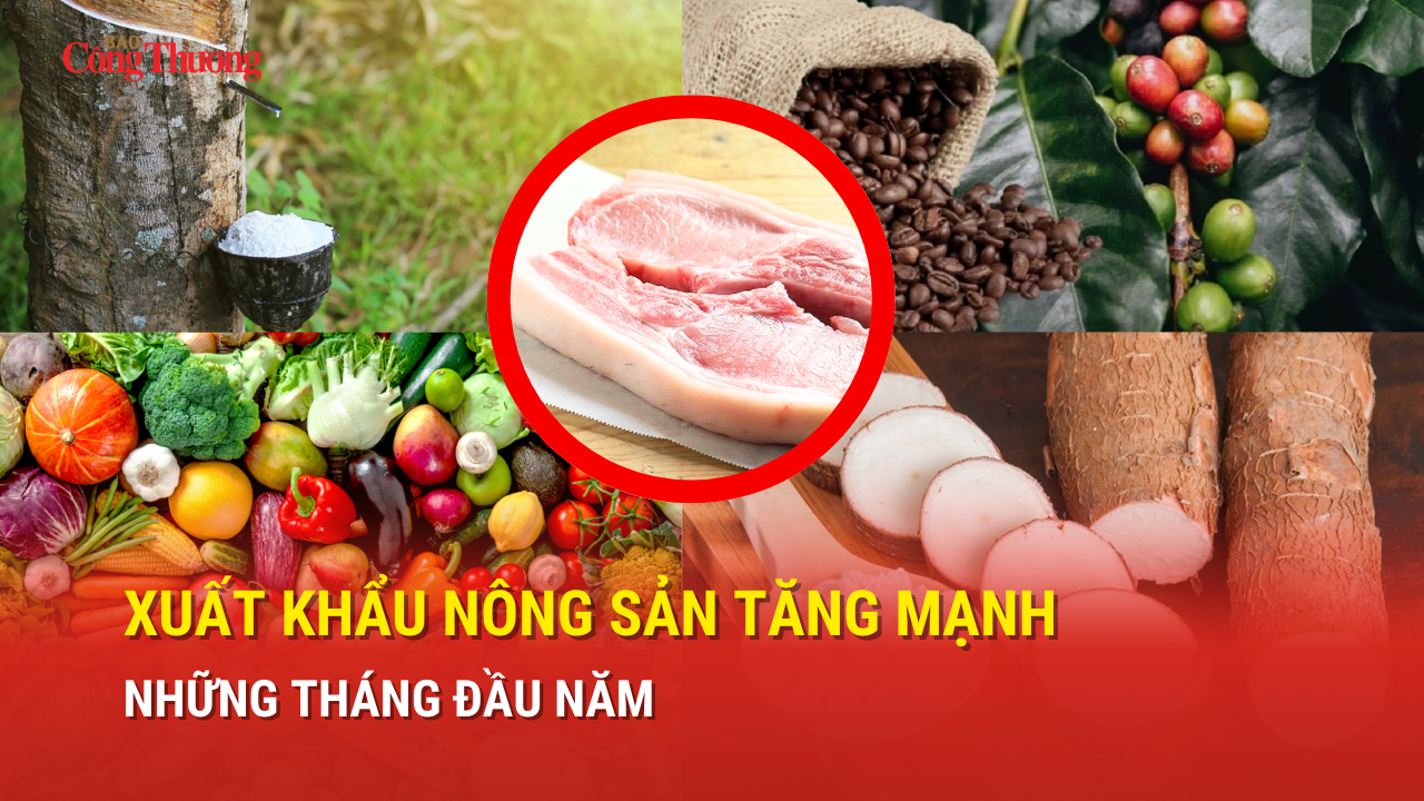 Xuất khẩu nông sản tăng mạnh những tháng đầu năm 