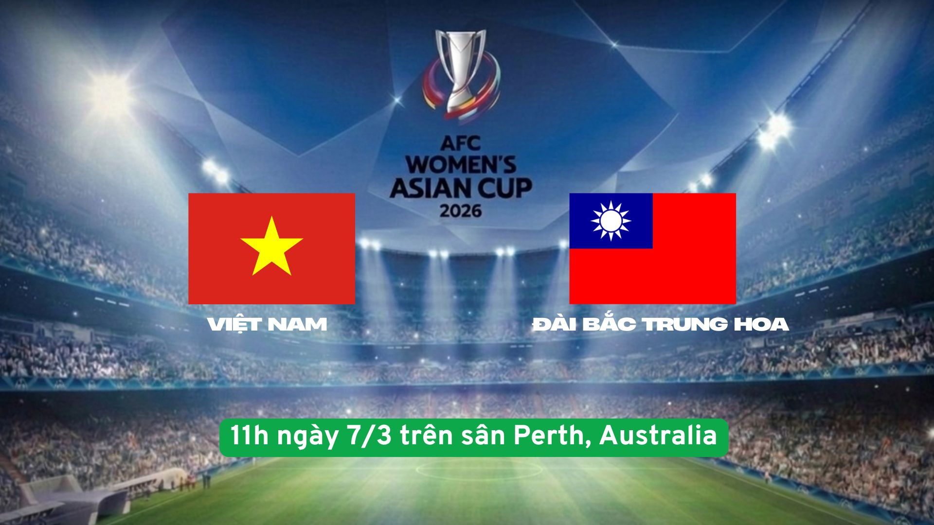 Nhận định bóng đá Đội tuyển nữ  Việt Nam với Đài Bắc Trung Hoa