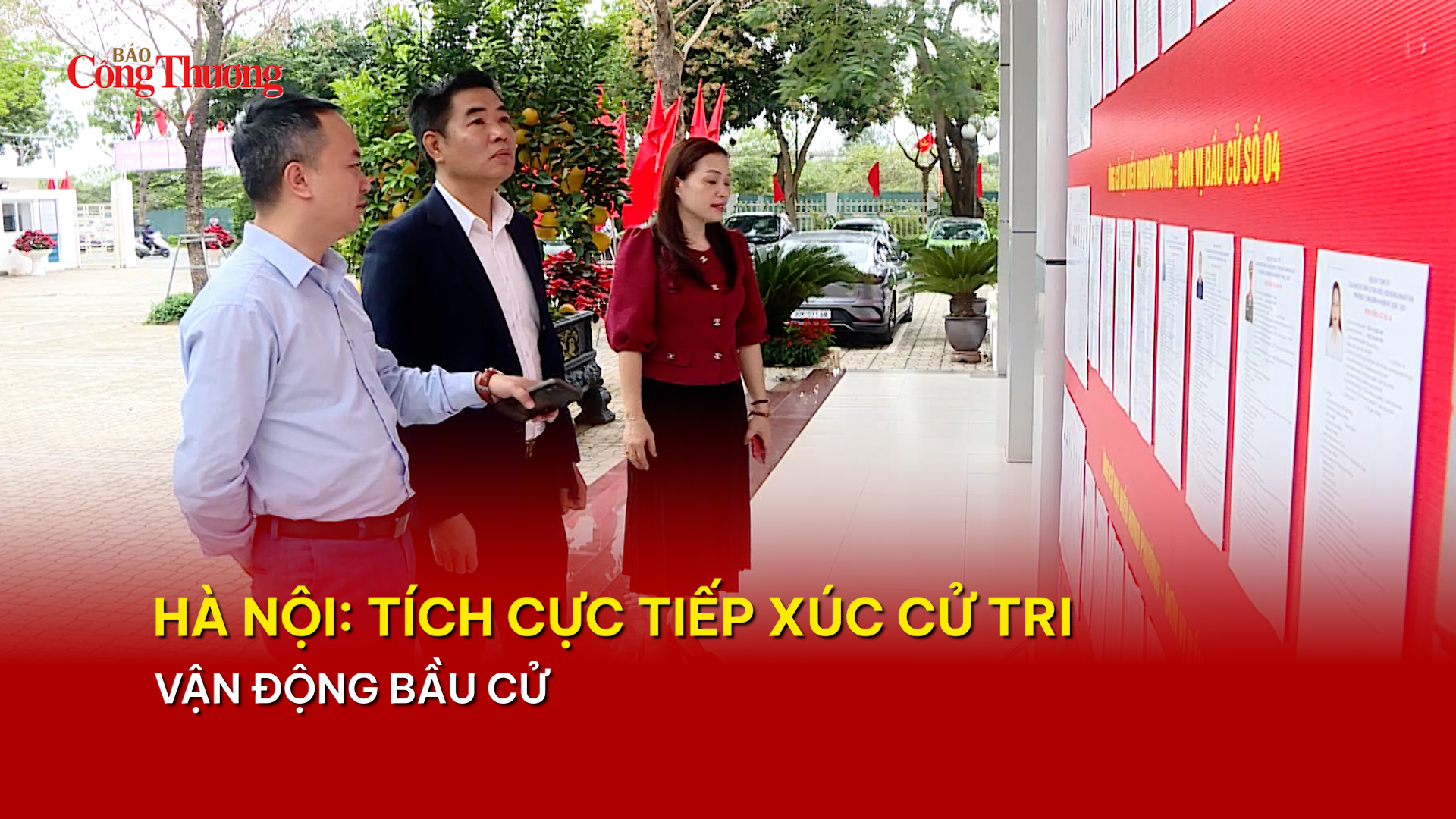 Hà Nội: Tích cực tiếp xúc cử tri, vận động bầu cử