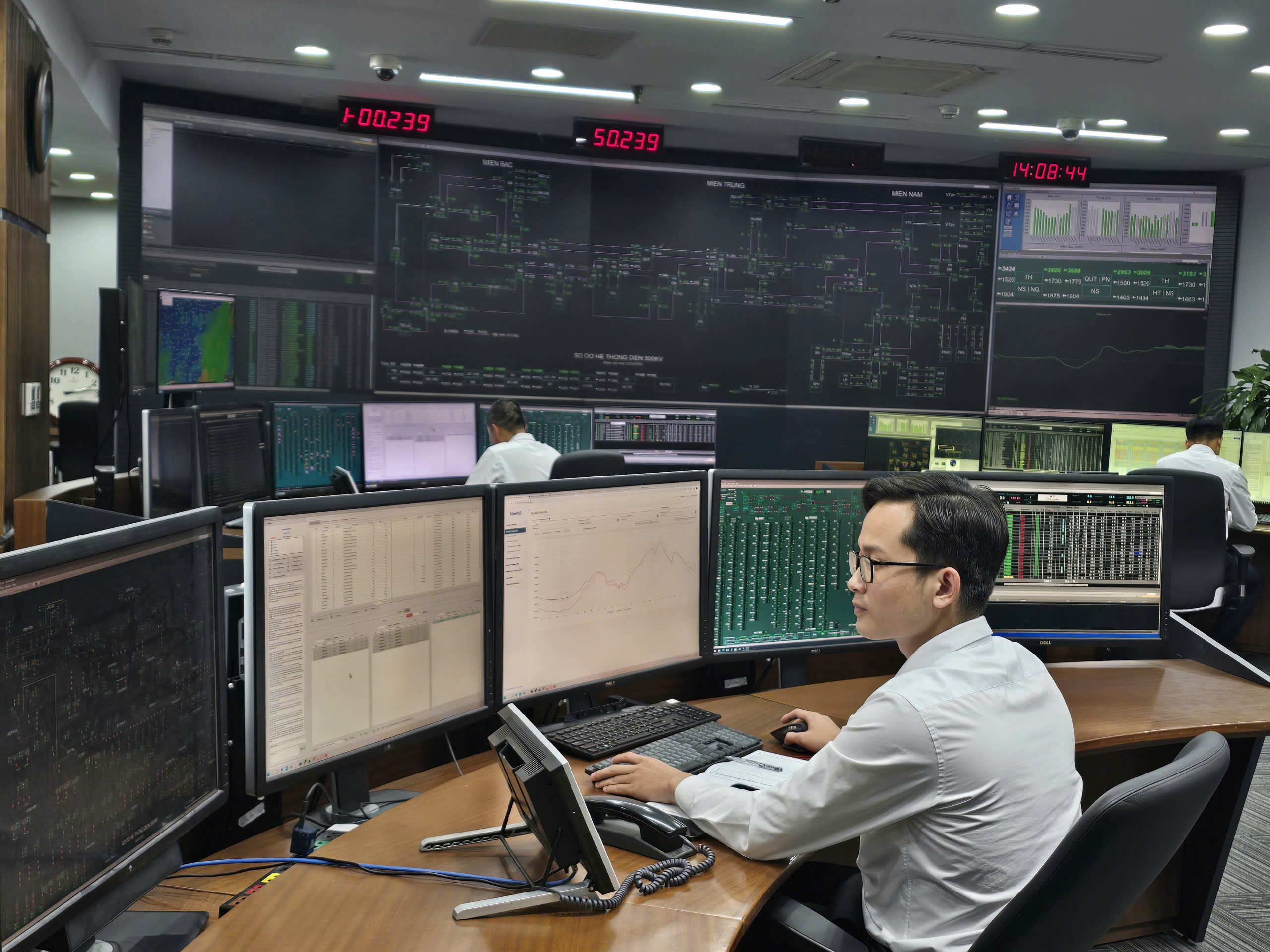 Quán triệt Nghị quyết Đại hội XIV, NSMO bảo đảm vận hành hệ thống điện an toàn, ổn định