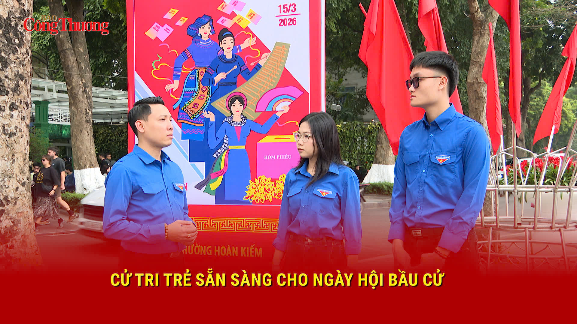 Cử tri trẻ sẵn sàng cho ngày hội bầu cử
