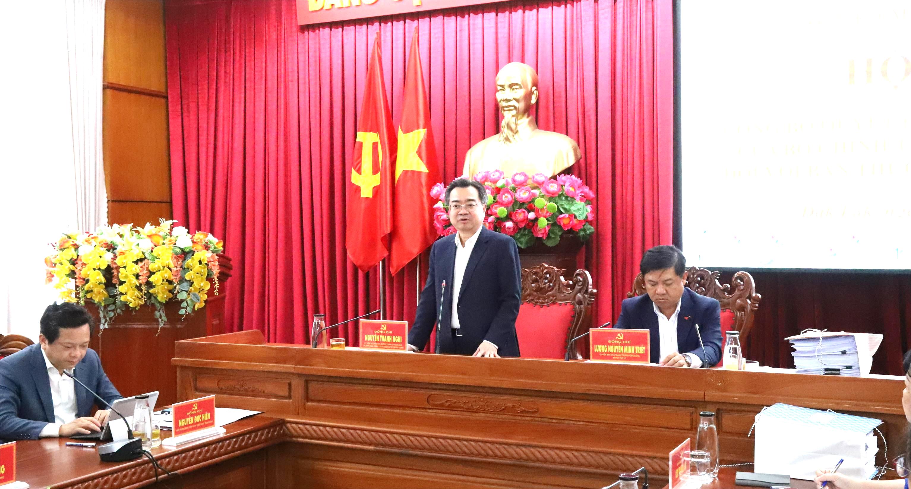 Bộ Chính trị kiểm tra, giám sát đối với Ban Thường vụ Tỉnh uỷ Đắk Lắk