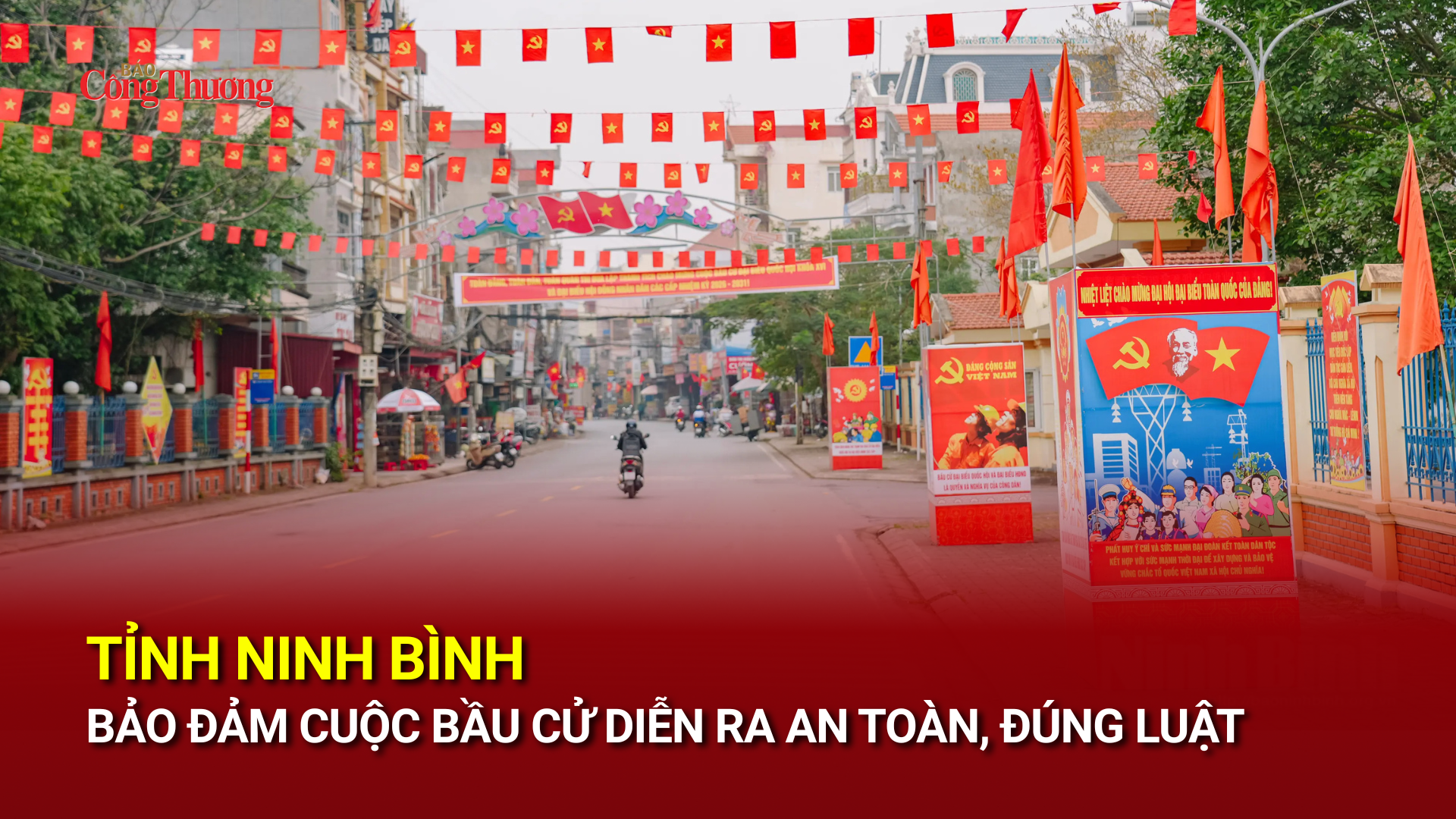 Tỉnh Ninh Bình: Bảo đảm cuộc bầu cử diễn ra an toàn, đúng luật