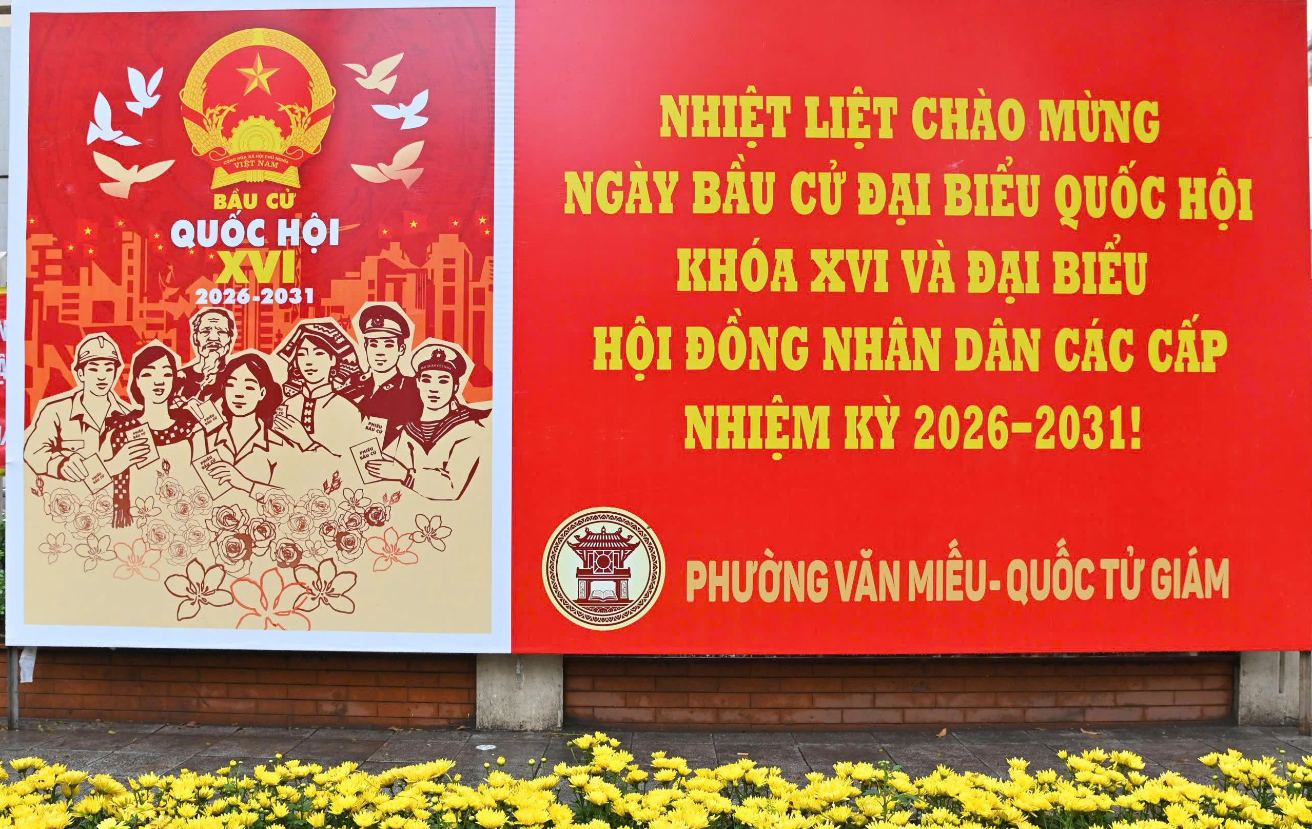 Cuộc bầu cử là ngày hội thể hiện quyền làm chủ của Nhân dân