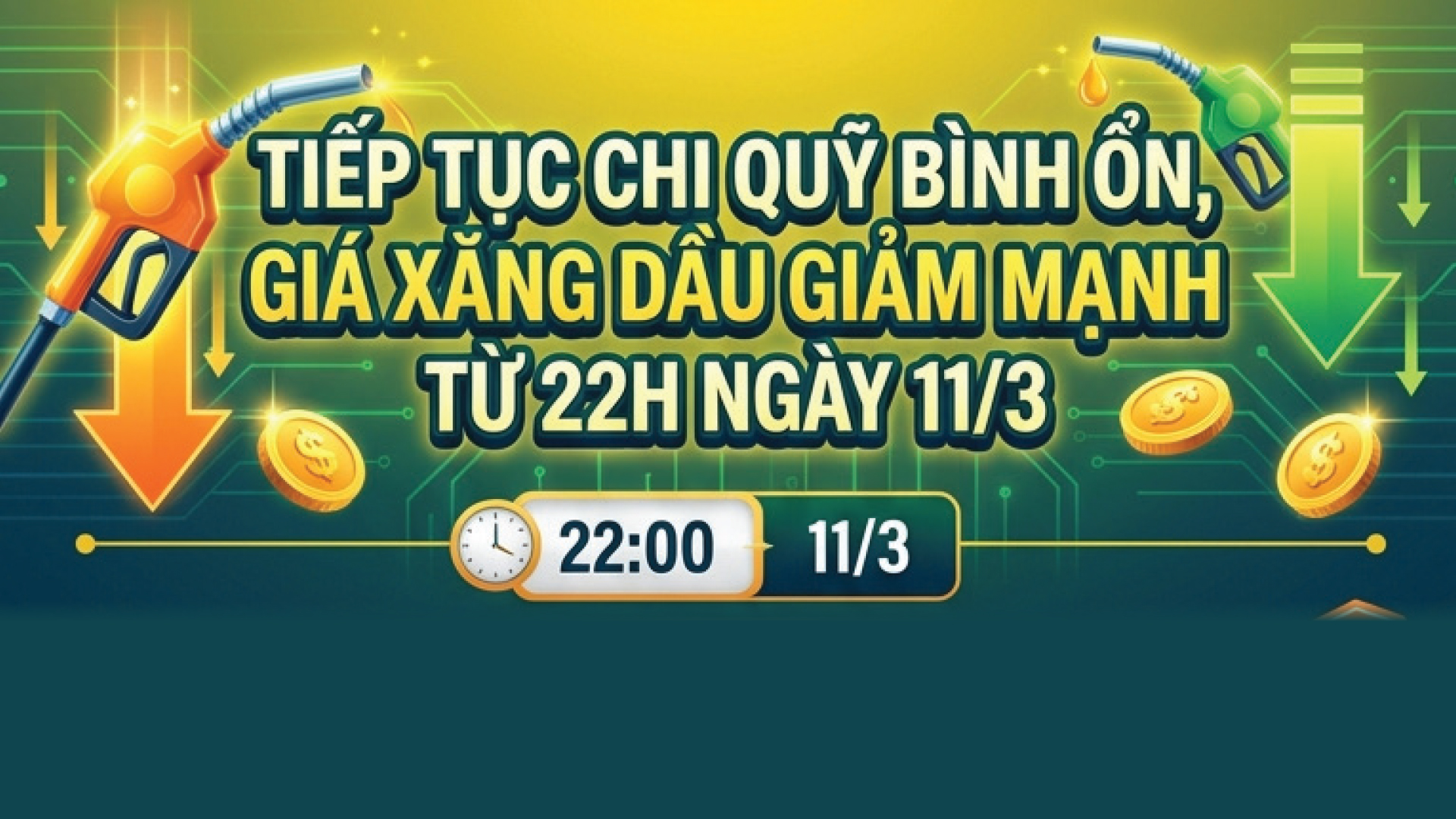 Infographic | Tiếp tục chi Quỹ bình ổn, giá xăng dầu giảm mạnh 