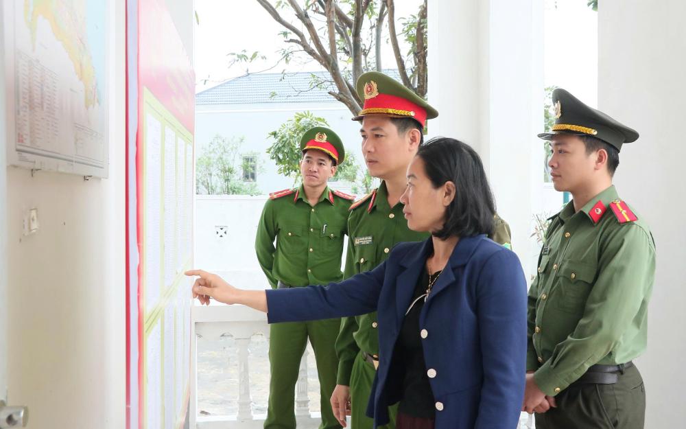 Công an Hà Tĩnh chủ động từ sớm, giữ vững địa bàn bầu cử