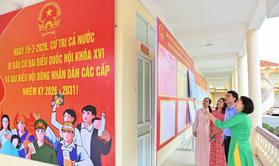 Bầu cử đại biểu Quốc hội khóa XVI: Cả nước sẵn sàng cho ngày hội lớn