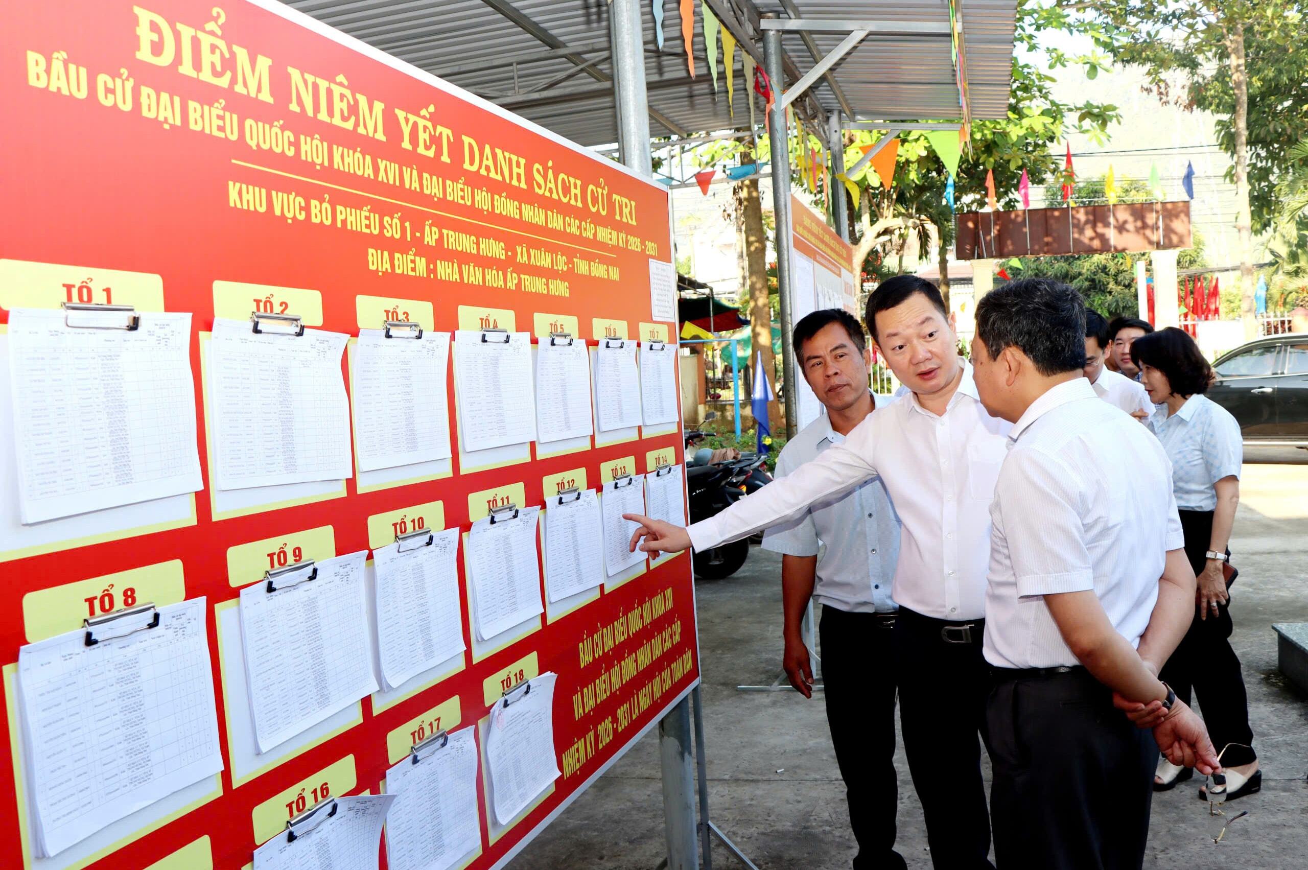 Đồng Nai sẵn sàng cho ngày bầu cử