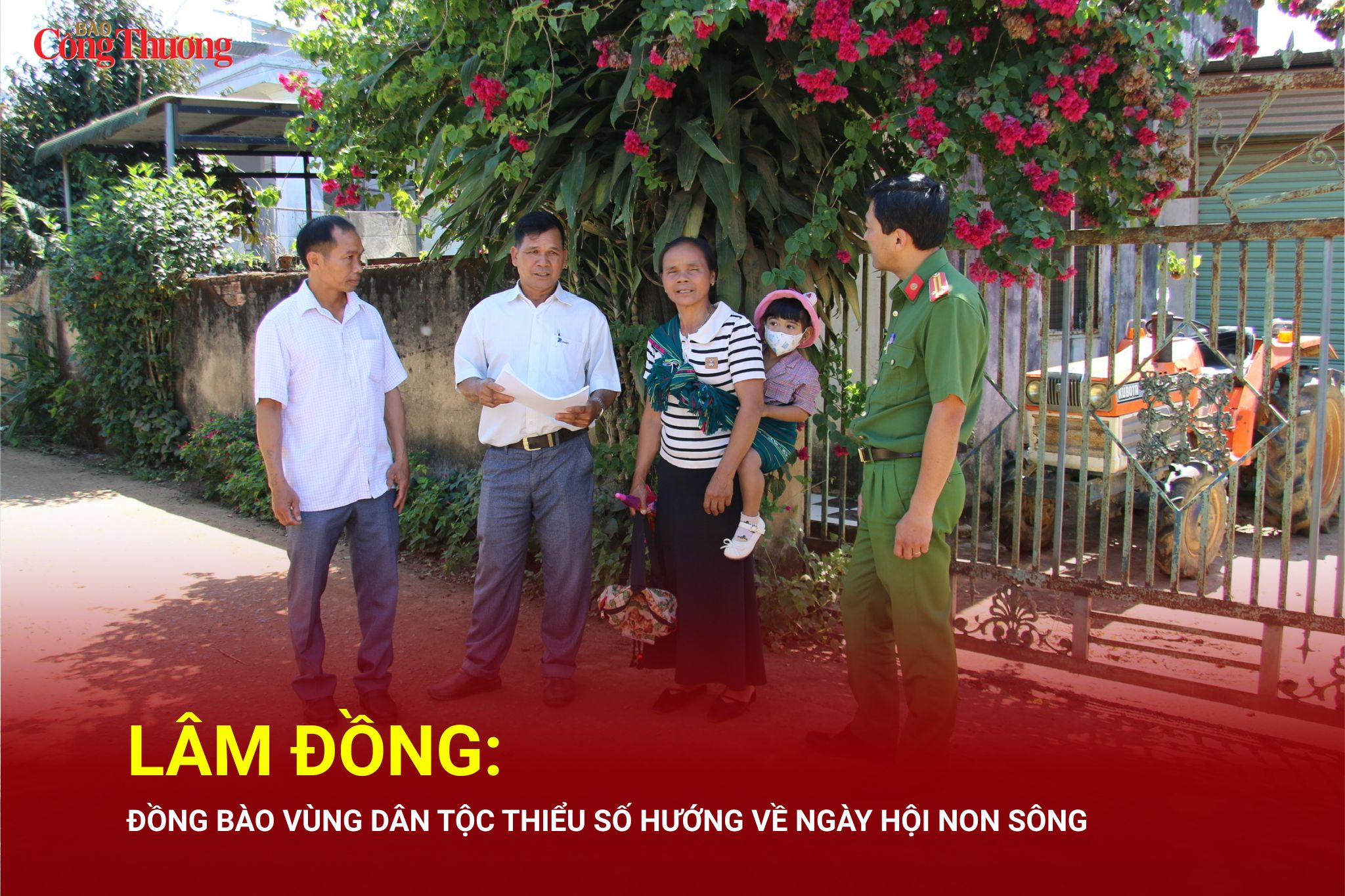 Lâm Đồng: Đồng bào vùng dân tộc thiểu số hướng về ngày hội non sông