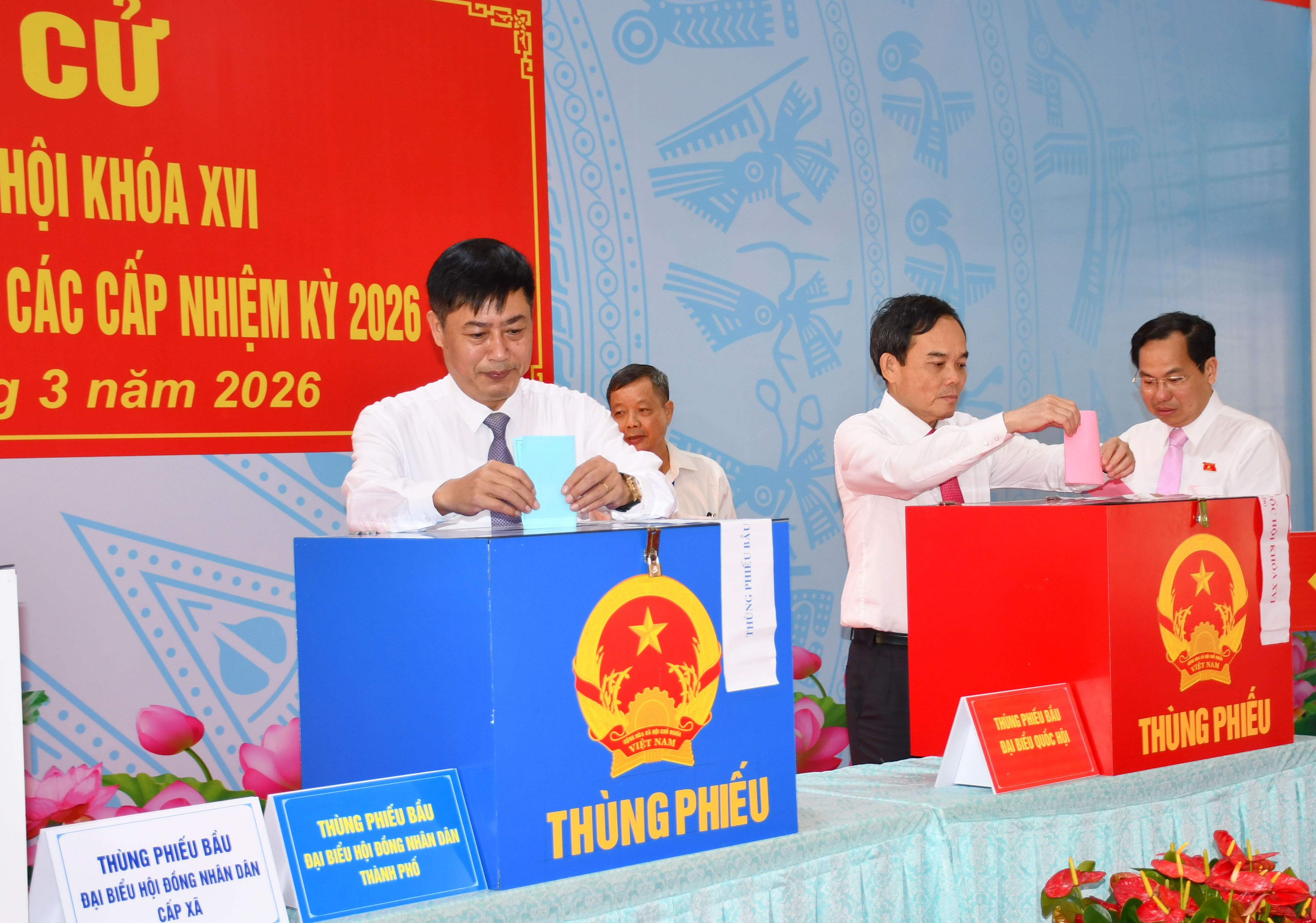 Chùm ảnh bầu cử tại Thành phố mang tên Bác Hồ