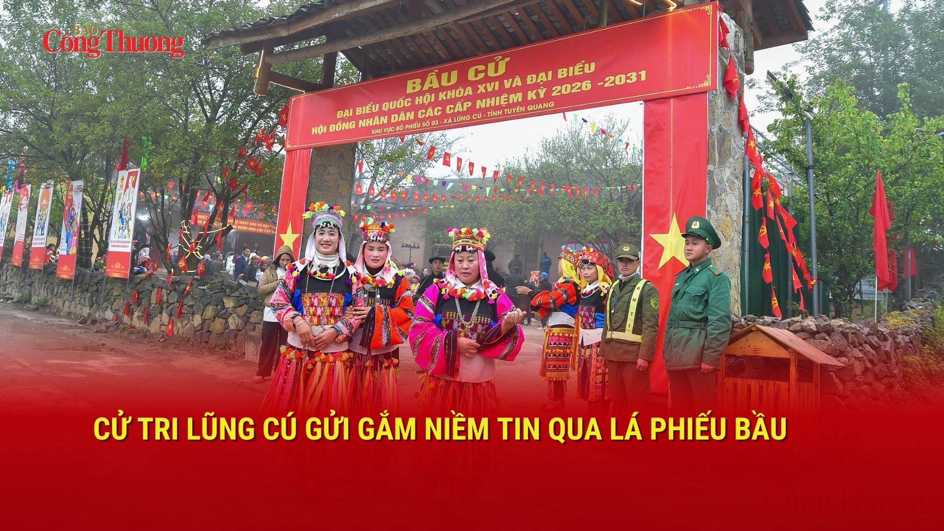 Cử tri Lũng Cú gửi gắm niềm tin qua lá phiếu bầu
