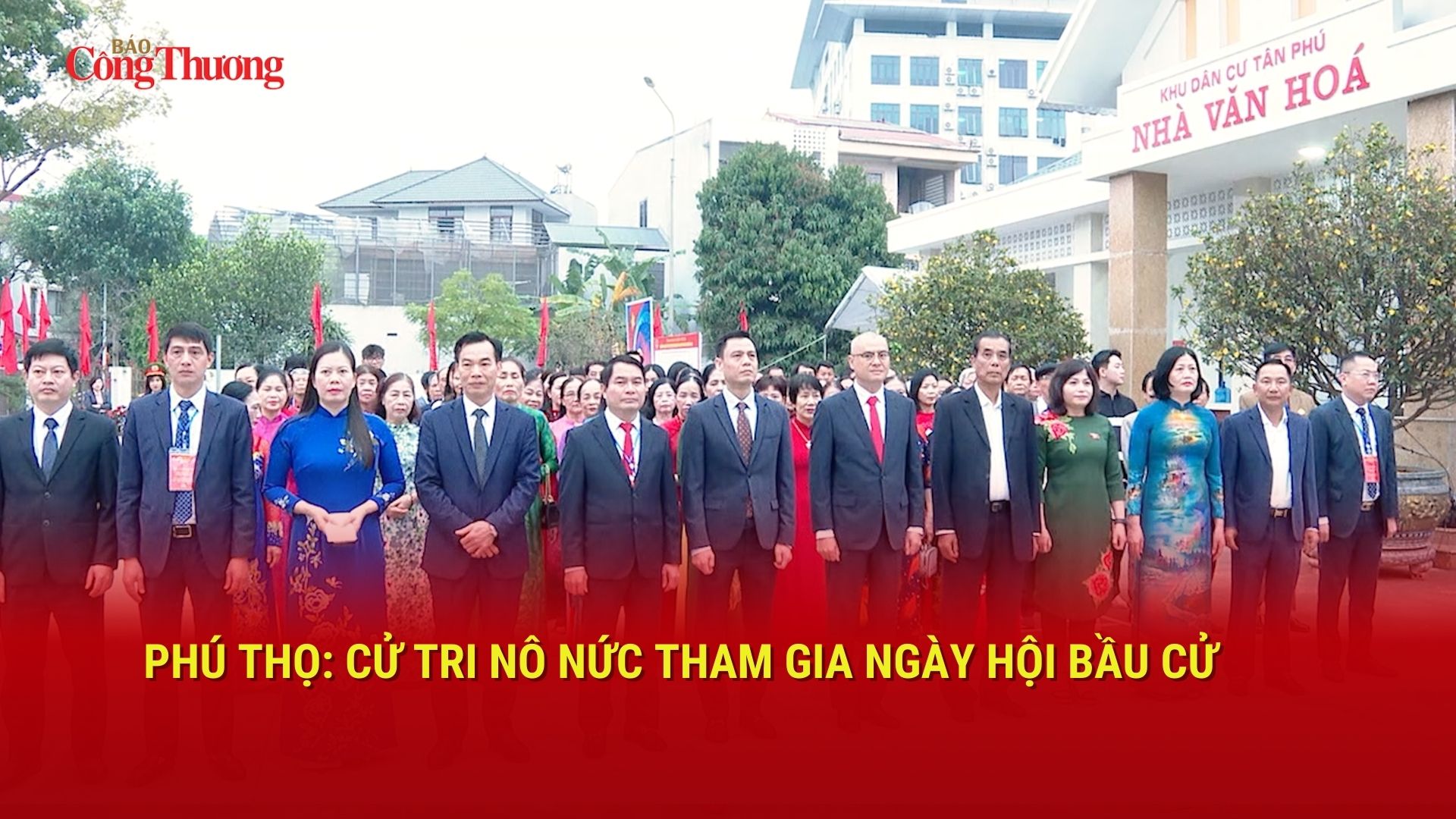 Phú Thọ: Cử tri nô nức tham gia ngày hội bầu cử