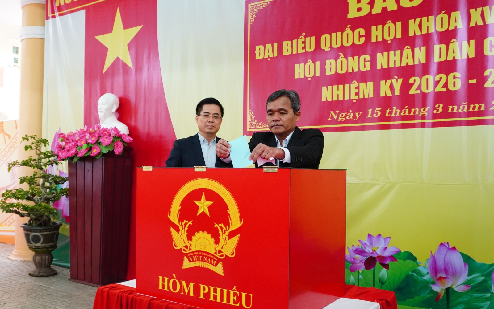 Quảng Ngãi: Hơn 1,4 triệu cử tri nô nức đi bầu cử