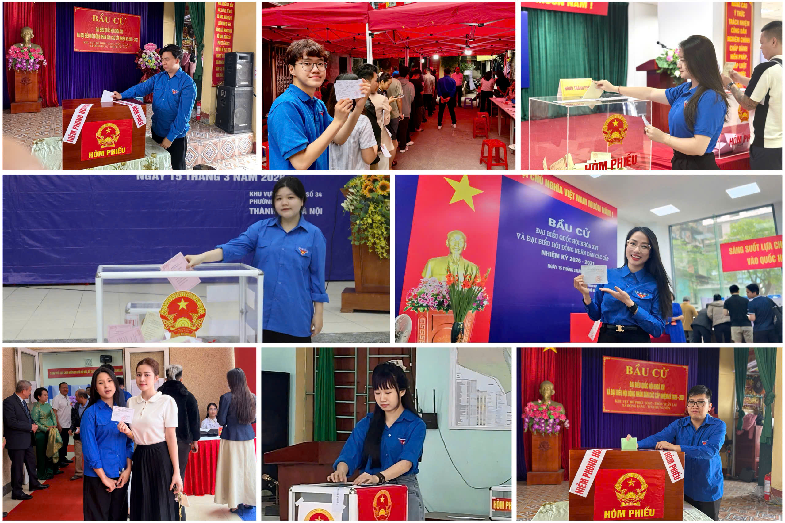 Tuổi trẻ Báo Công Thương hòa chung ngày hội của cử tri cả nước
