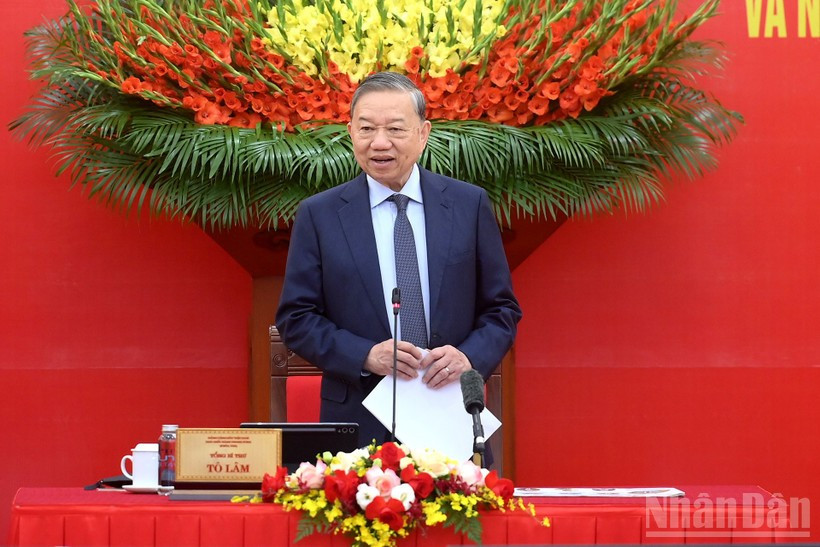 Kết luận của Tổng Bí thư tại Phiên họp chuyên đề công nghệ chiến lược