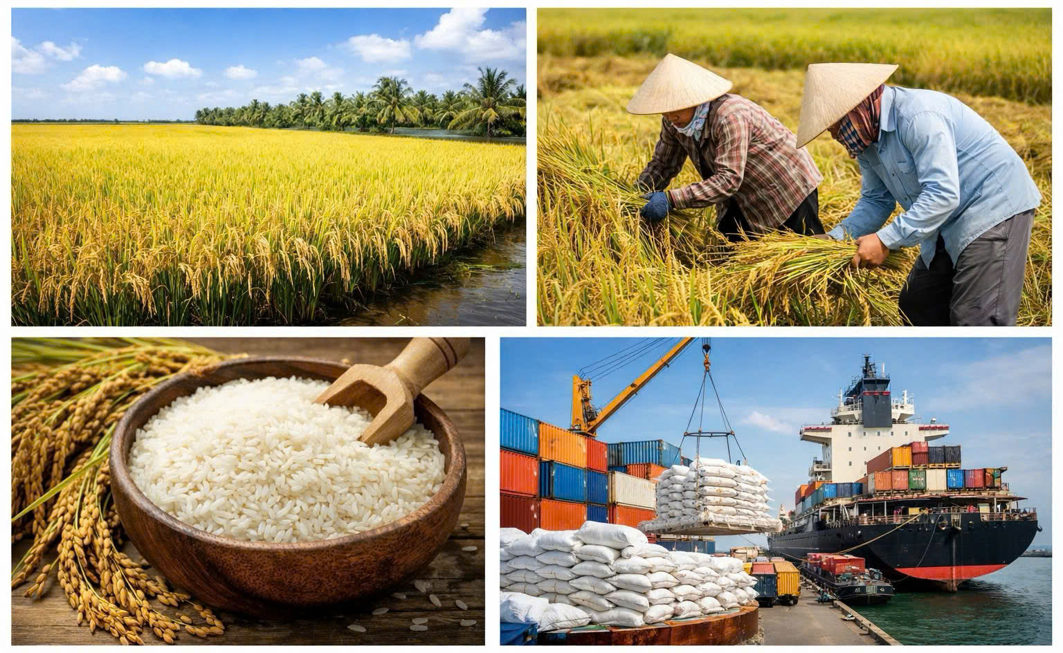 Bộ Công Thương tổ chức hội nghị thúc đẩy xuất khẩu gạo năm 2026
