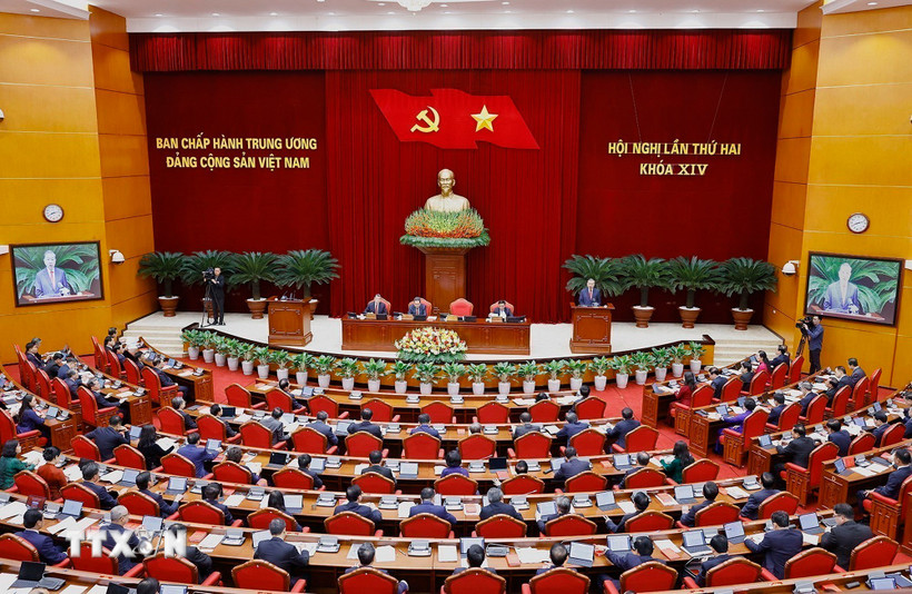 Ngày làm việc thứ hai Hội nghị Trung ương Đảng khóa XIV