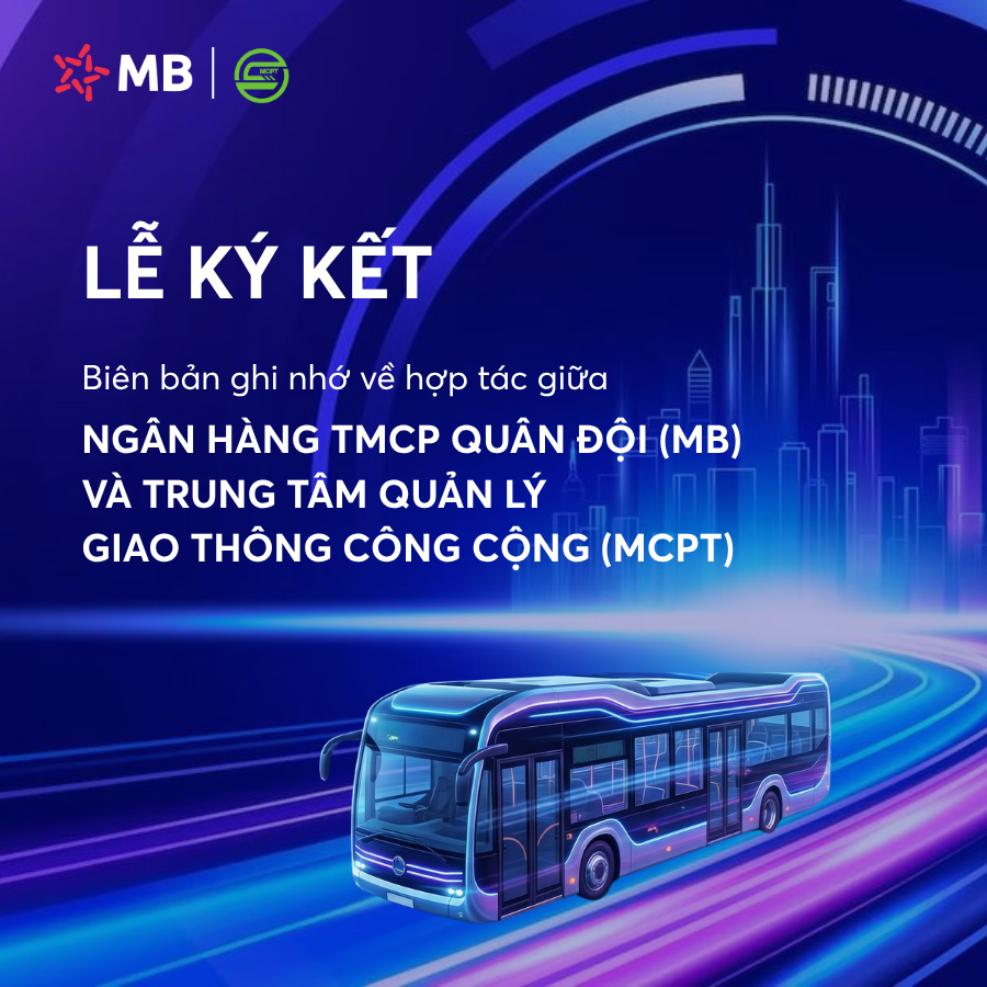 MB đồng hành cùng TP. Hồ Chí Minh phát triển giải pháp thanh toán số trong giao thông công cộng