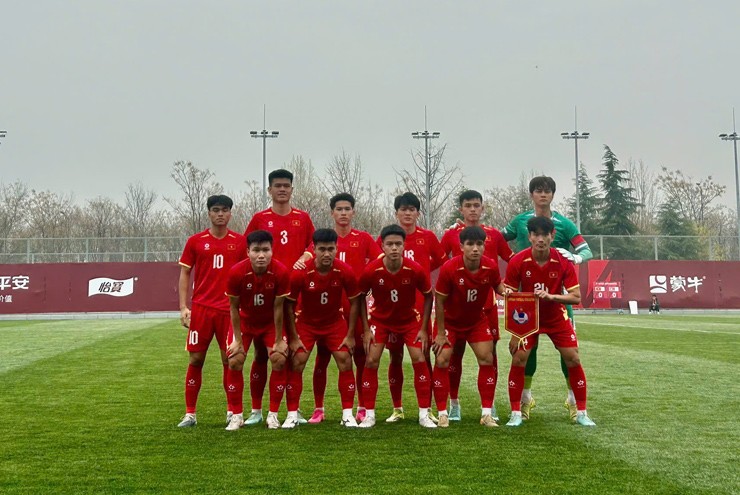 U23 Việt Nam chia điểm đáng tiếc trước U23 Triều Tiên tại giải CFA Team China