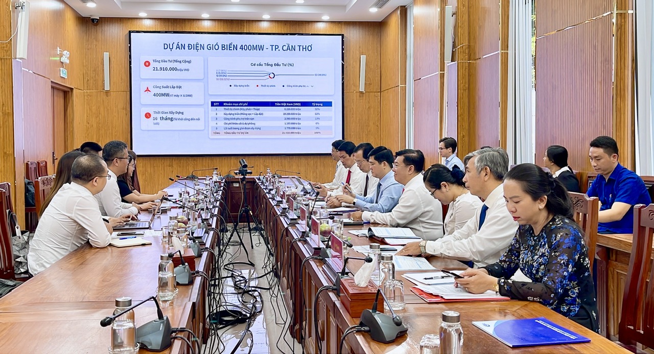 Cần Thơ đón sóng điện gió, hướng tới trung tâm năng lượng sạch