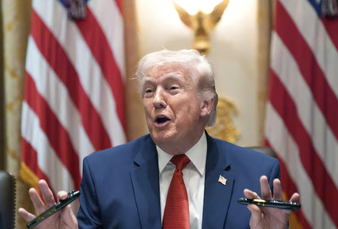 Tổng thống Donald Trump thông báo về kỳ vọng đàm phán với Iran