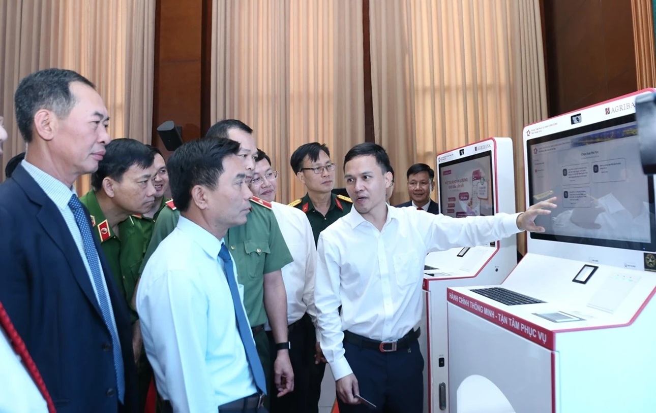 Thanh Hóa ra mắt Kiosk thông minh: Bước tiến mới trong số hóa dịch vụ công