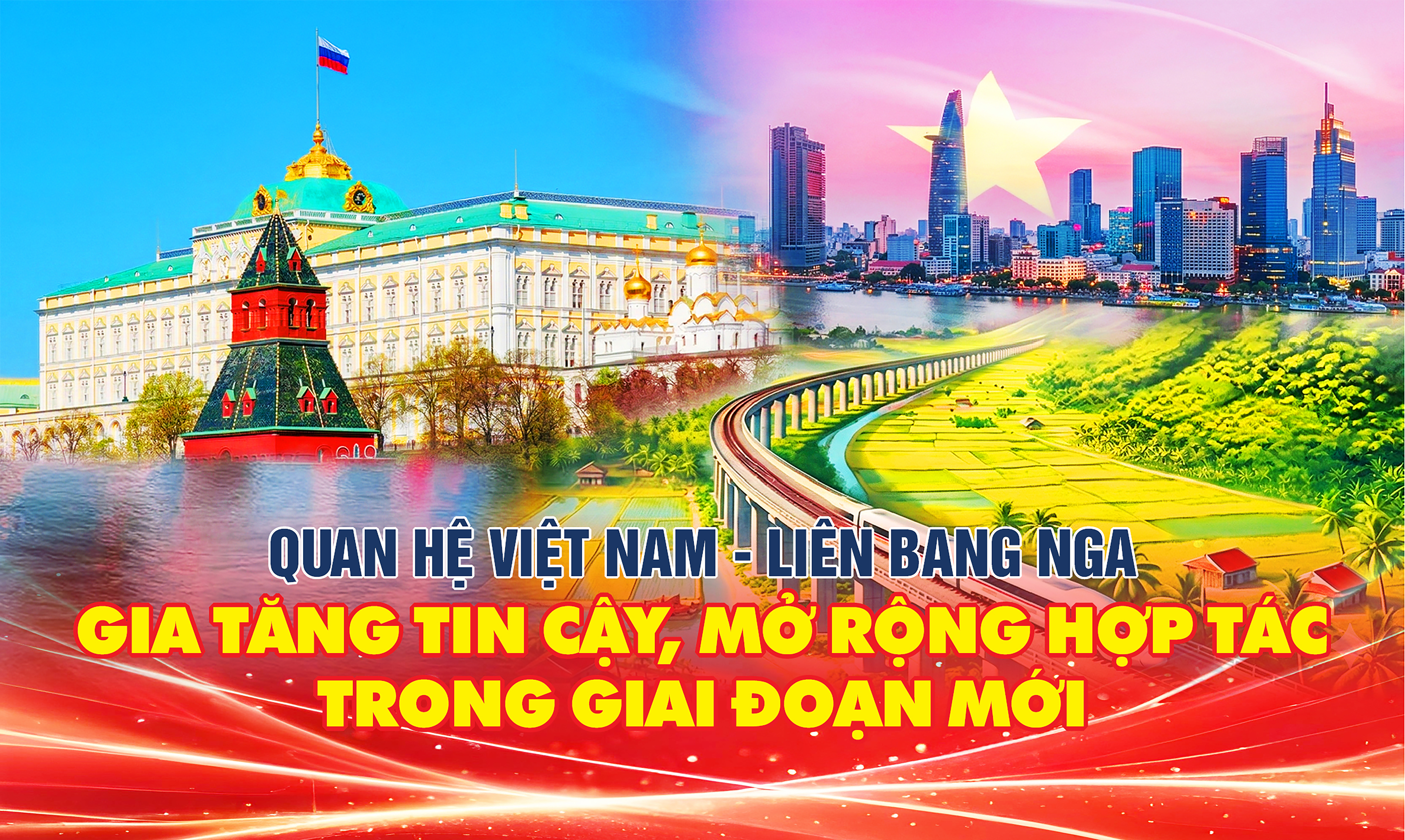 Infographic | Việt Nam-Liên bang Nga: Gia tăng tin cậy, mở rộng hợp tác trong giai đoạn mới