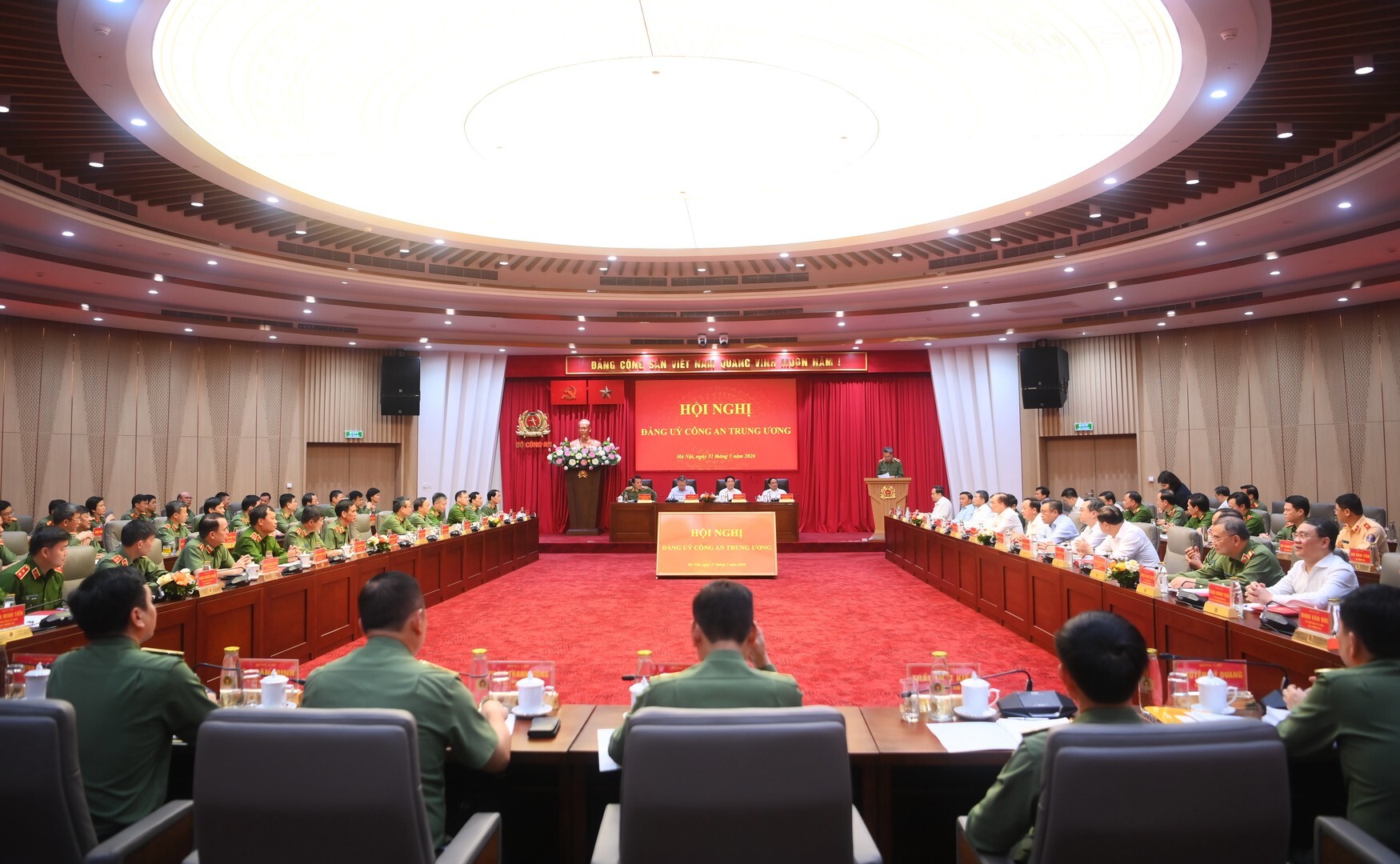 Tổng Bí thư Tô Lâm dự Hội nghị Đảng ủy Công an Trung ương quý I/2026