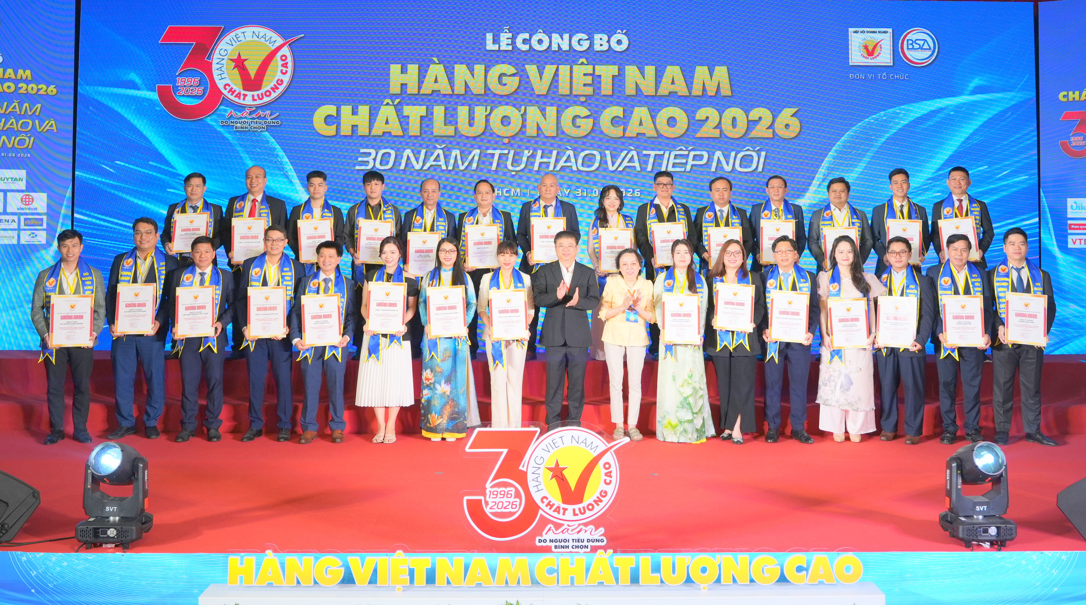 Hàng Việt Nam chất lượng cao: 30 năm kiến tạo niềm tin và nâng chuẩn hàng Việt