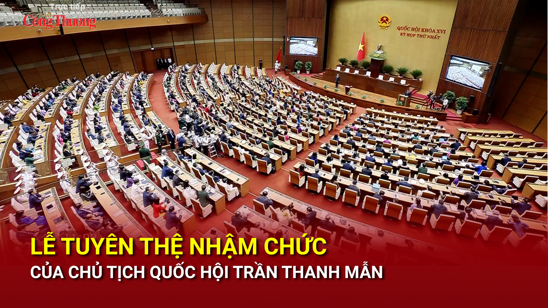 Lễ tuyên thệ nhậm chức của Chủ tịch Quốc hội Trần Thanh Mẫn