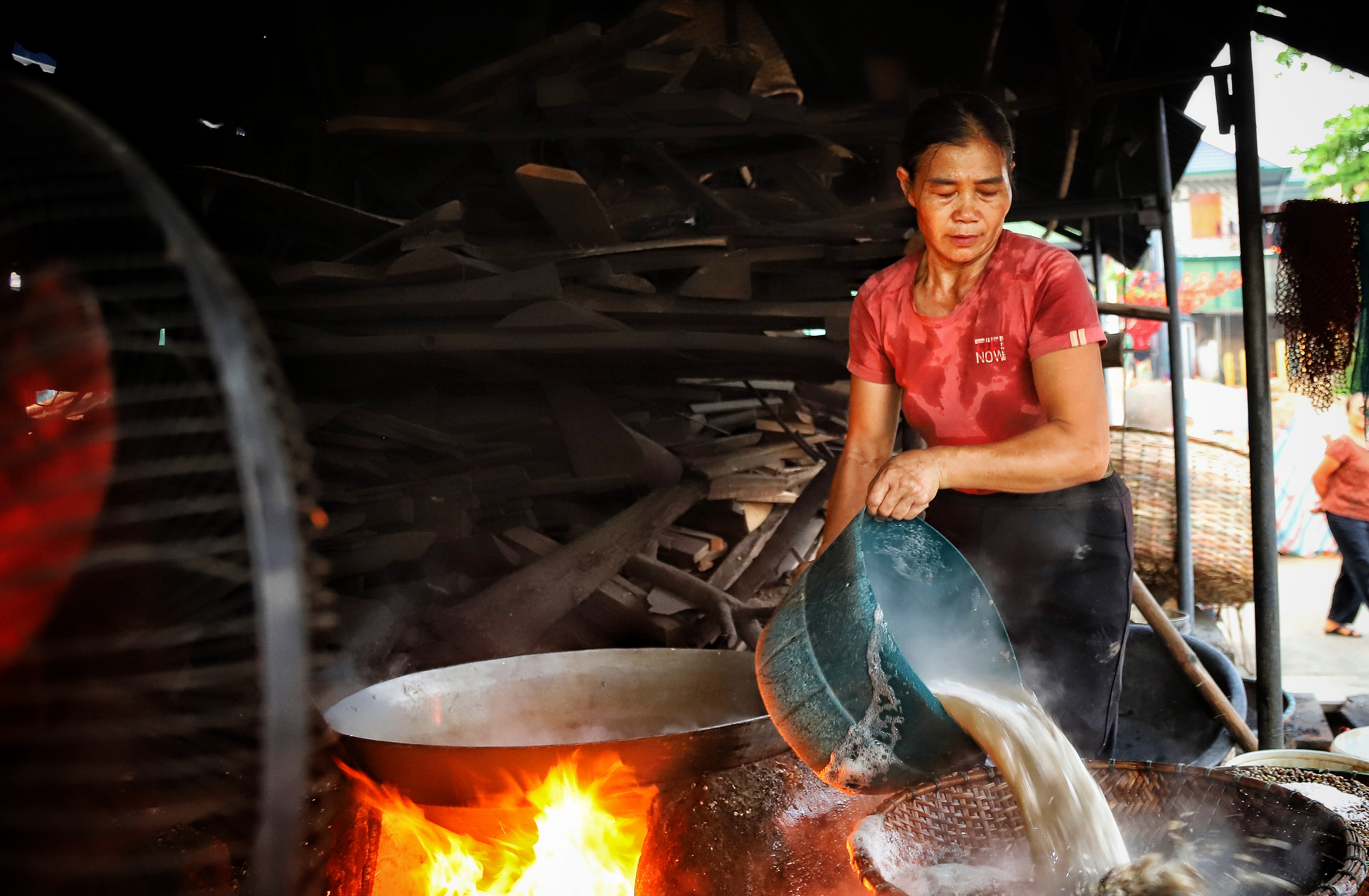 Làng hến hơn 300 tuổi ở Hà Tĩnh tất bật ngày nắng nóng