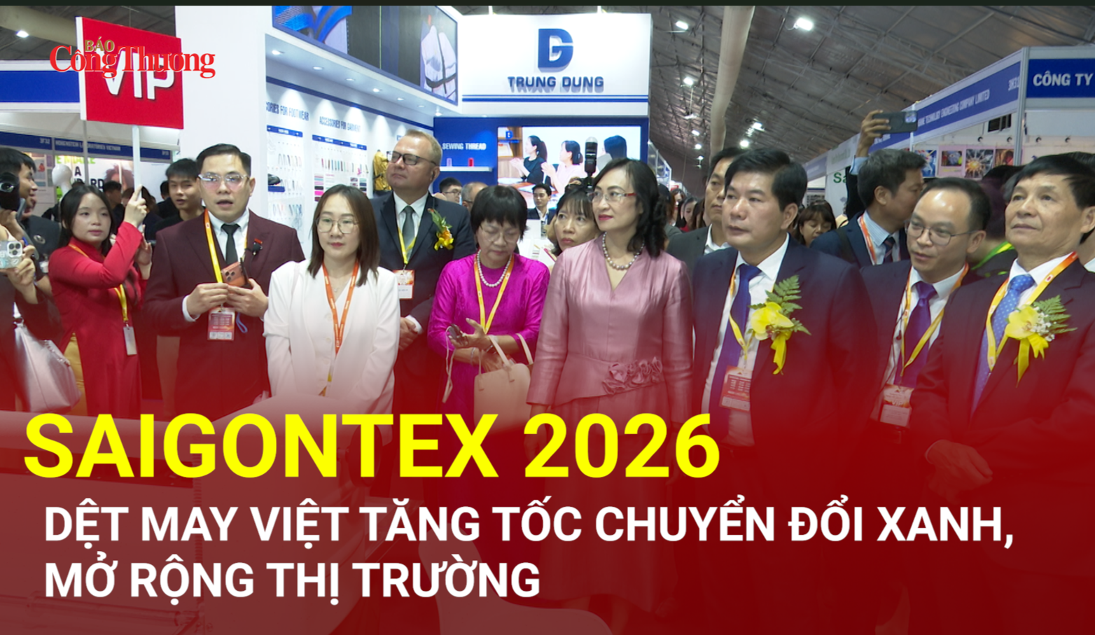 SaigonTex 2026: Dệt may Việt tăng tốc chuyển đổi xanh, mở rộng thị trường