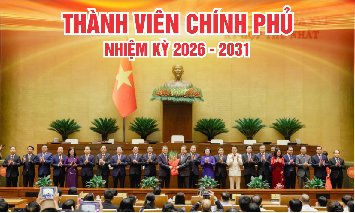 Quốc hội phê chuẩn 6 Phó Thủ tướng, 17 Bộ trưởng, trưởng ngành