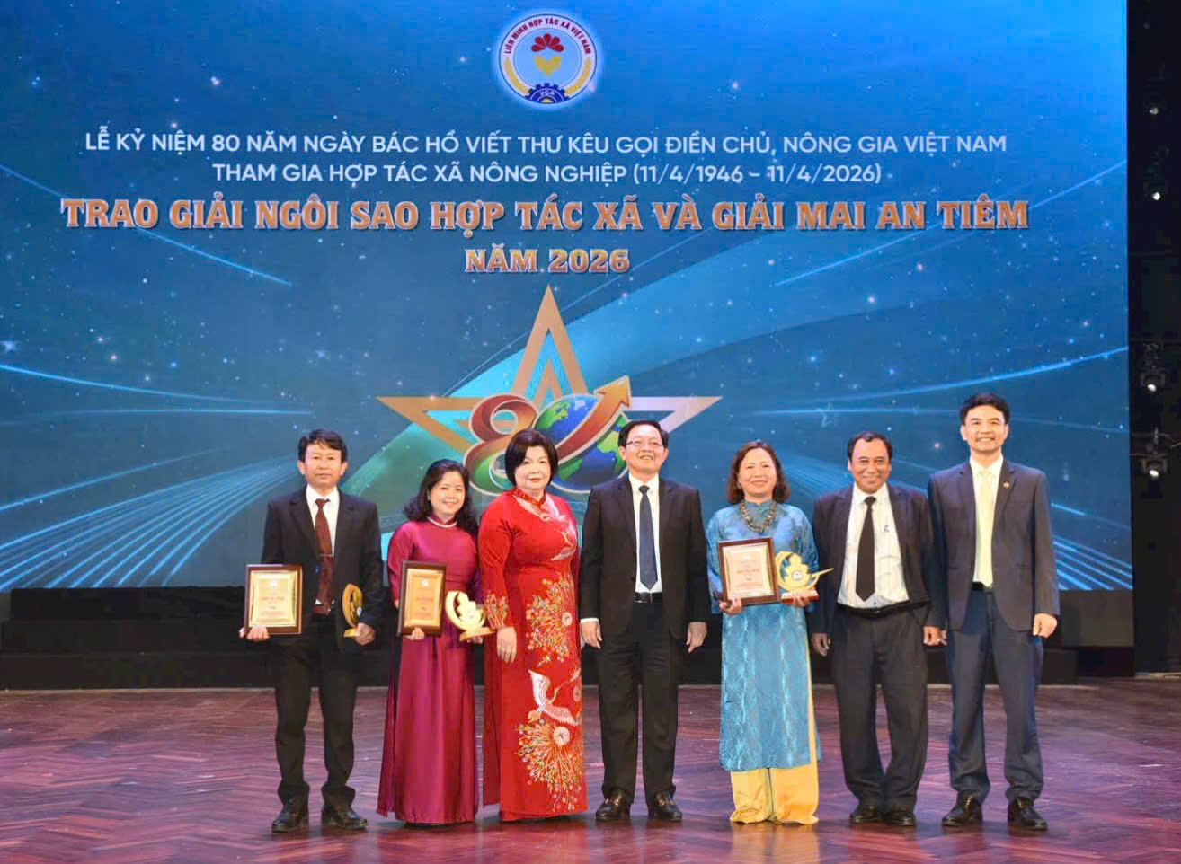 Gia Lai ghi dấu ấn tại giải thưởng Ngôi sao Hợp tác xã và Mai An Tiêm