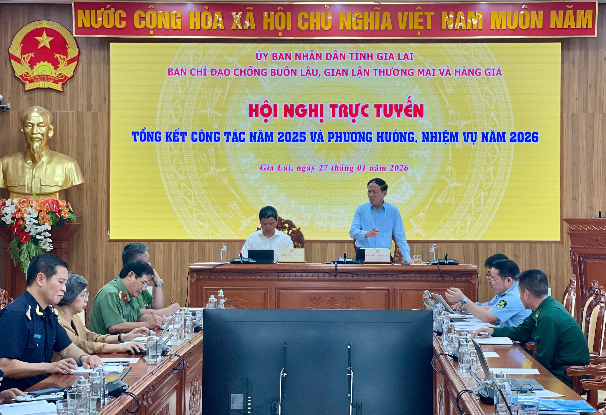 Gia Lai kiện toàn Ban Chỉ đạo 389, siết chặt chống buôn lậu, hàng giả