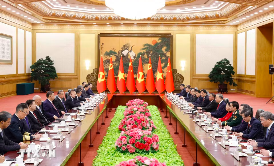 Tổng Bí thư, Chủ tịch nước Tô Lâm hội đàm với Tổng Bí thư, Chủ tịch Trung Quốc