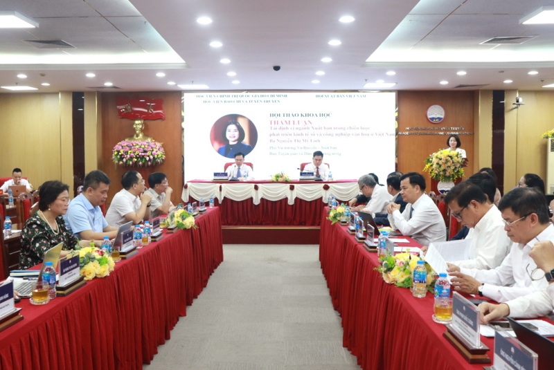 Để ngành xuất bản Việt Nam trở thành ngành kinh tế, công nghệ