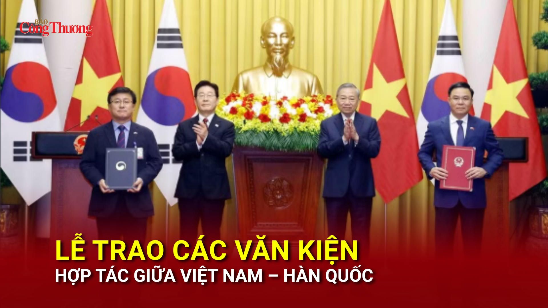 Nhiều văn kiện hợp tác giữa Việt Nam - Hàn Quốc được ký kết