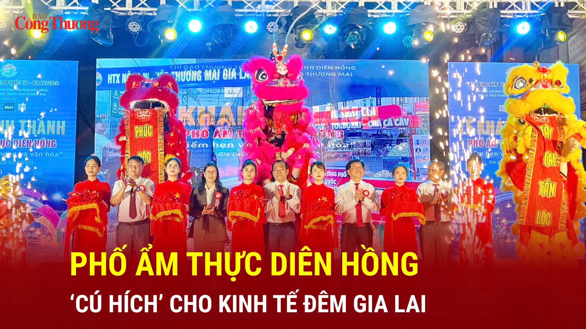 Phố ẩm thực Diên Hồng: ‘Cú hích’ cho kinh tế đêm Gia Lai