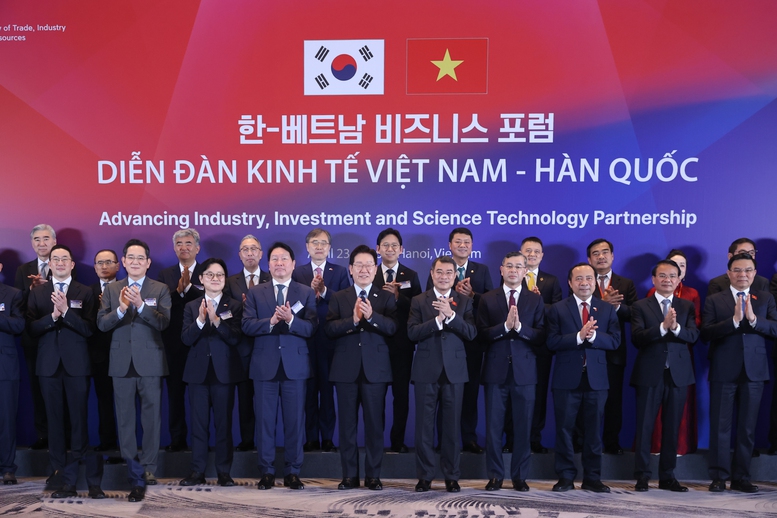 Thủ tướng Lê Minh Hưng: Nâng hợp tác Việt Nam - Hàn Quốc từ đối tác kinh tế - đầu tư sang đối tác cùng kiến tạo tương lai