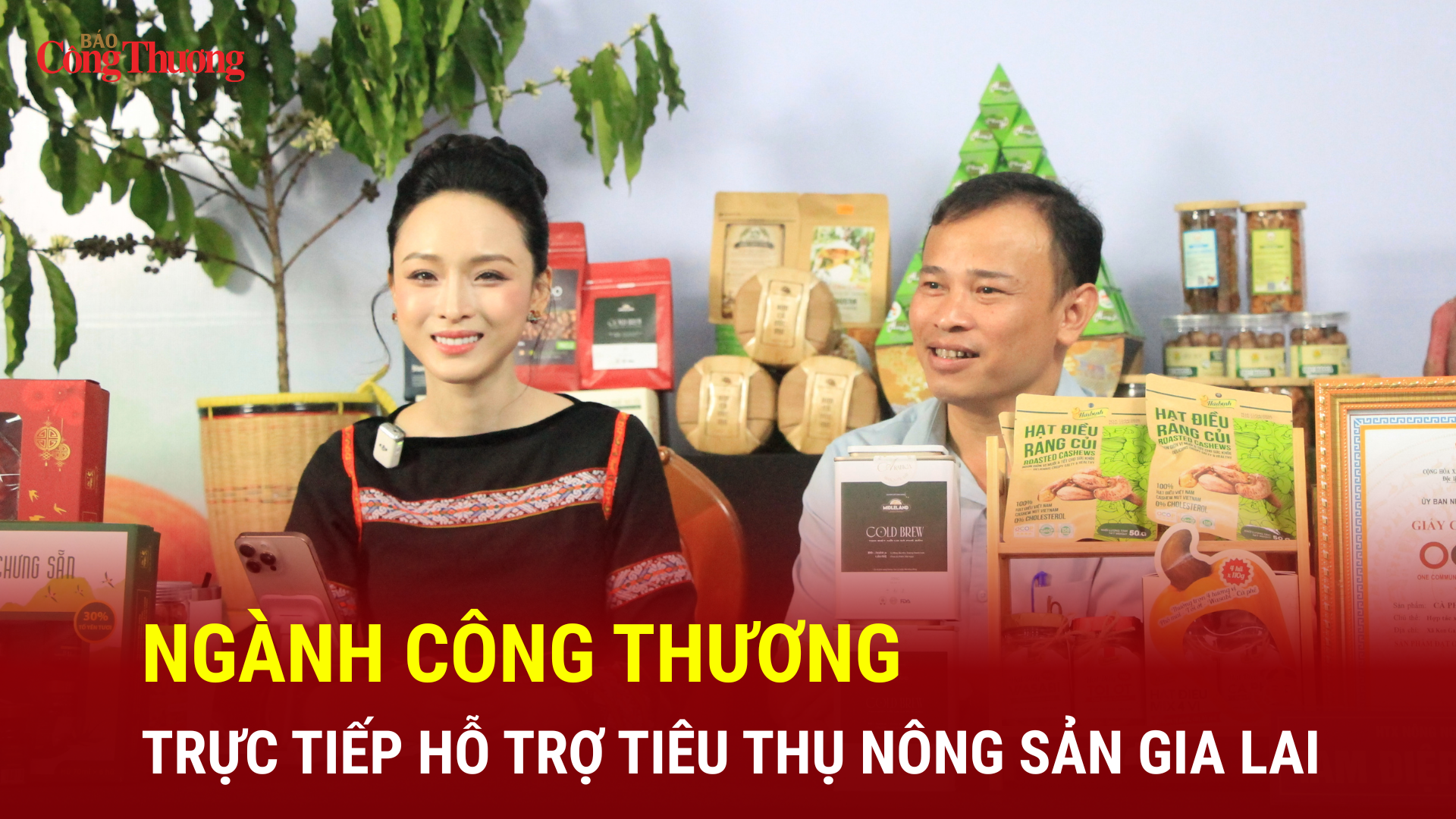 Ngành Công Thương trực tiếp hỗ trợ tiêu thụ nông sản Gia Lai