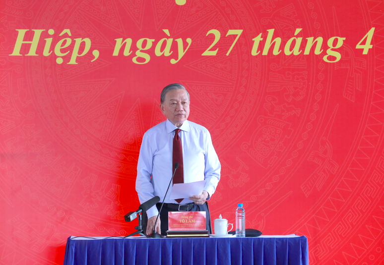 Toàn văn bài nói chuyện của Tổng Bí thư, Chủ tịch nước Tô Lâm với công nhân, người lao động TP Hồ Chí Minh