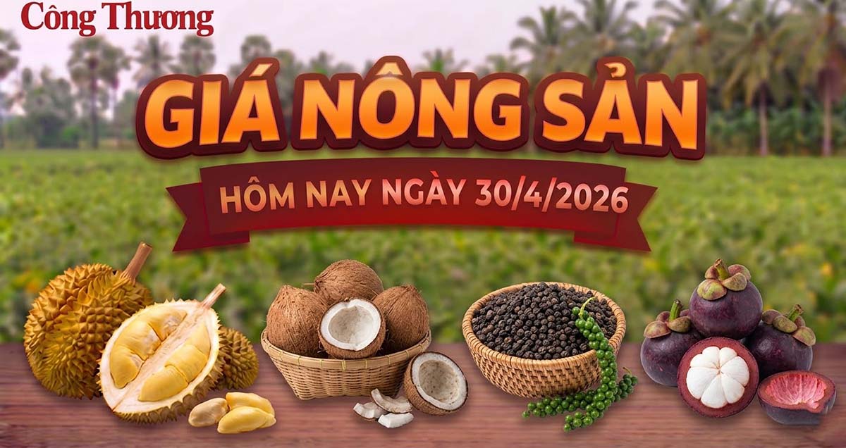 Giá nông sản hôm nay, ngày 30/4:  Nhiều mặt hàng có mức giá tốt
