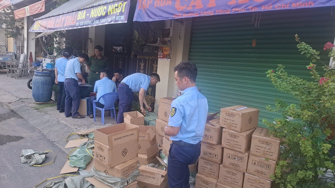 Quản lý thị trường TP. Hồ Chí Minh xử phạt hơn 10 tỷ đồng trong tháng 4