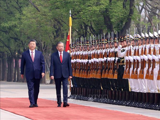 Cùng nhau vẽ nên tương lai tươi sáng hơn nữa cho quan hệ Trung - Việt