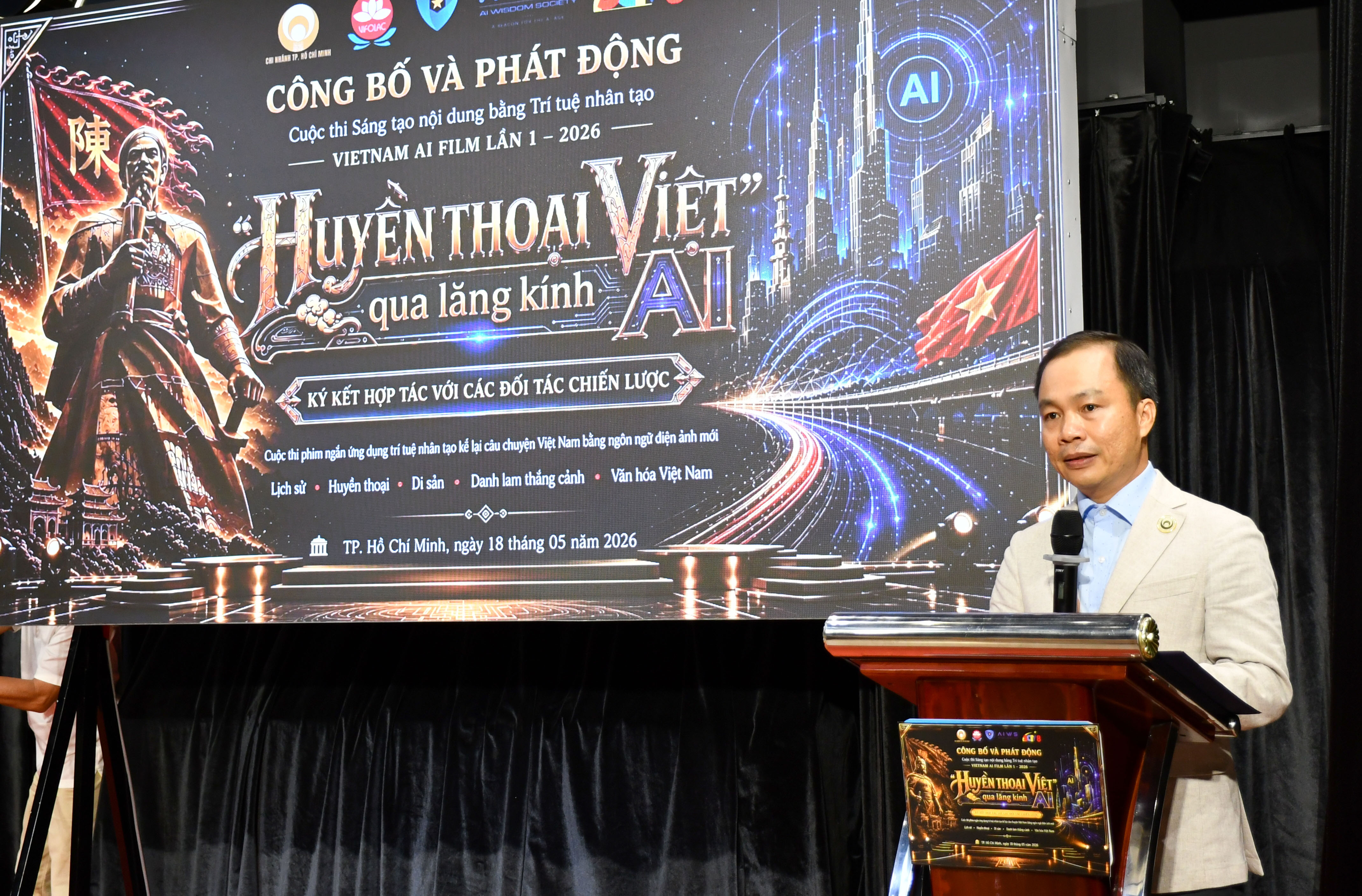 Cuộc thi phim ngắn AI 'Huyền thoại Việt' 2026, giải thưởng 2,5 tỷ