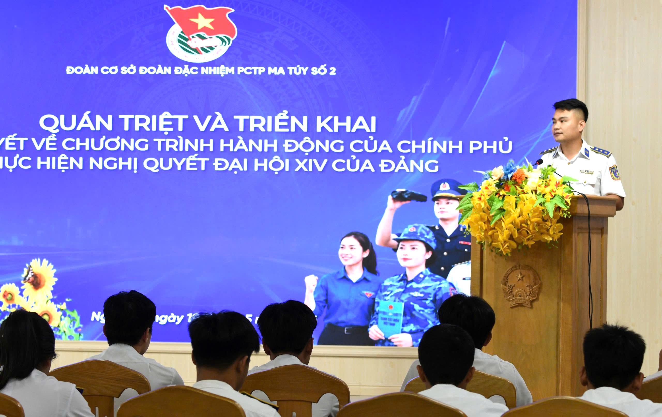 Gắn việc thực hiện Nghị quyết của Đảng với công tác chuyên môn của đơn vị 