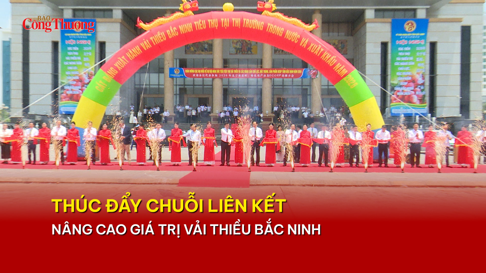 Thúc đẩy chuỗi liên kết, nâng cao giá trị vải thiều Bắc Ninh 